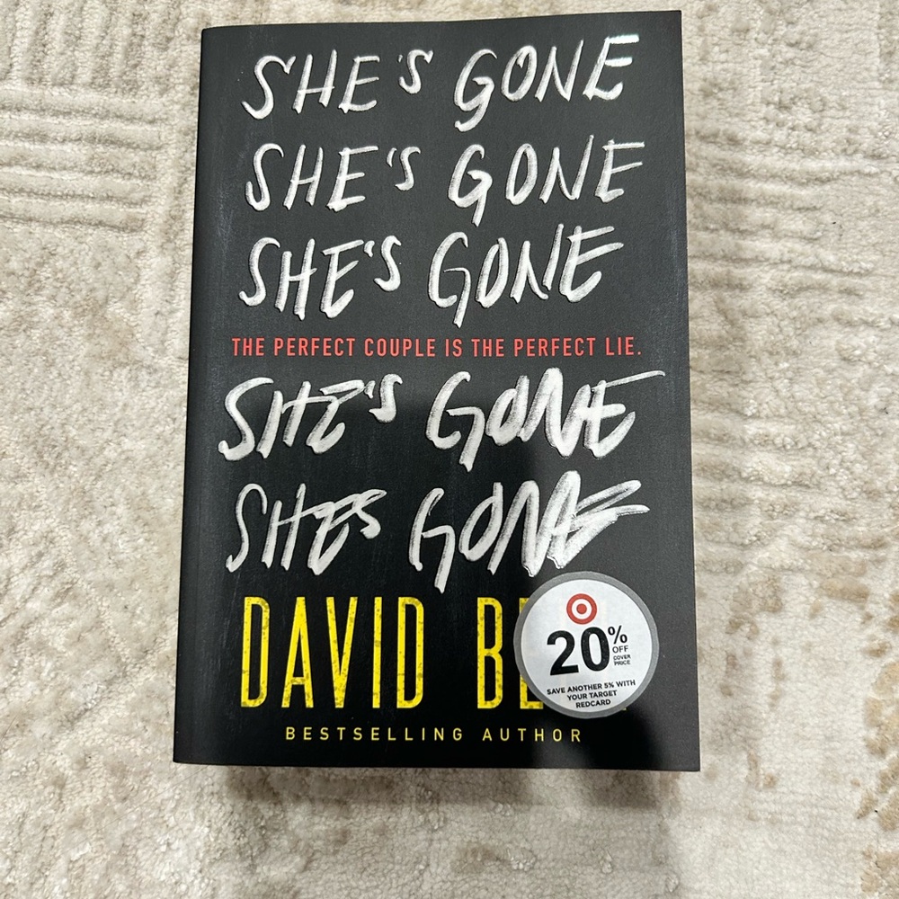 She's Gone Book by David Bell